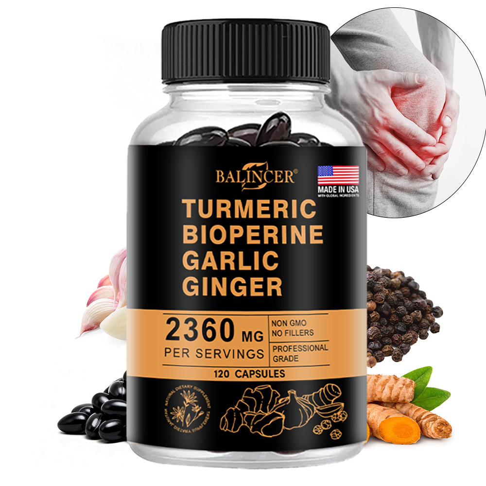 Turmeric Ginger Capsules 2360m - Turmeric Curcumin Capsule 评论和价格