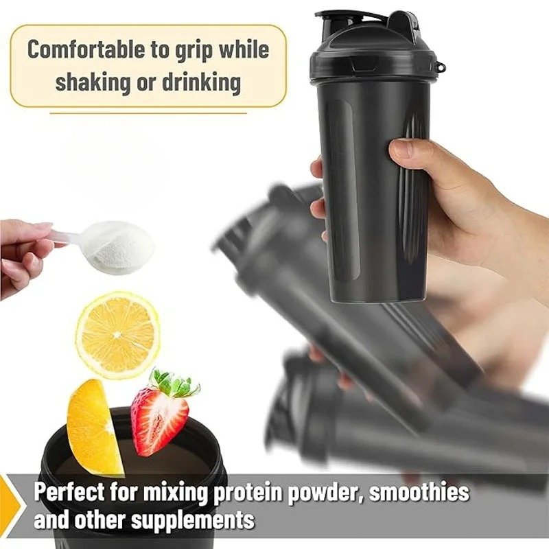 600ml Shaker Bottle 20 Oz Prot - Nutrition And Fitness 评论和价格