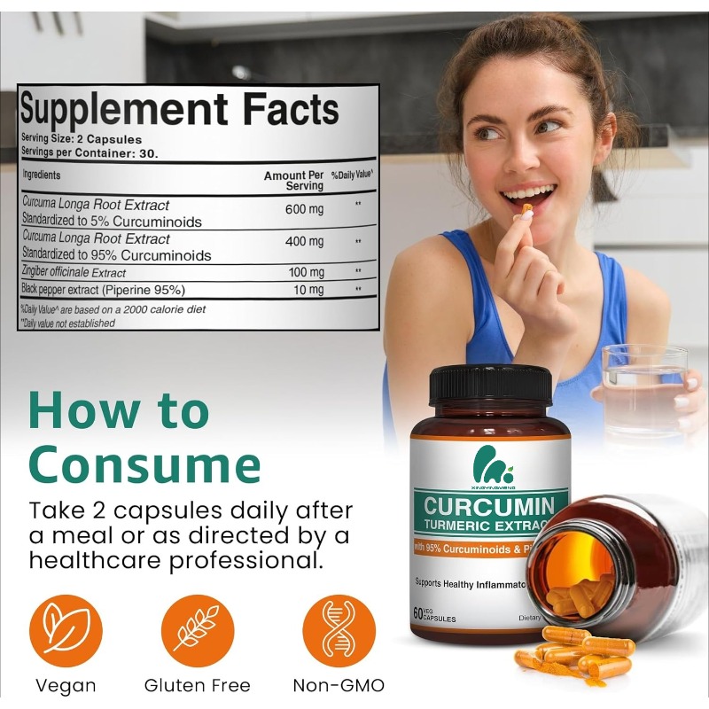 Nutrition Curcumin Turmeric Su - Turmeric Curcumin Capsule 评论和价格